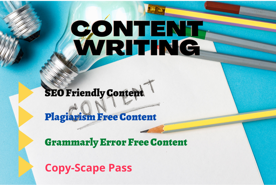 I will write 2000+ words high-quality SEO friendly content articles blog posts and products Review 