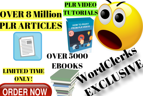 8 000 000 Plr Articles 5000 Ebooks And Plr Video Training For 5 - 8 000 000 plr articles 5000 ebooks and plr video training