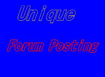 CREATE 35 high quality forum posting link