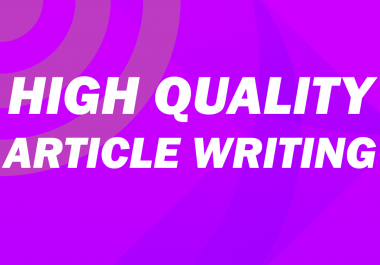 I will write creative SEO article which outranks your competitors