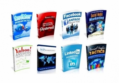 100 eBooks About Social Media With Resale Rights