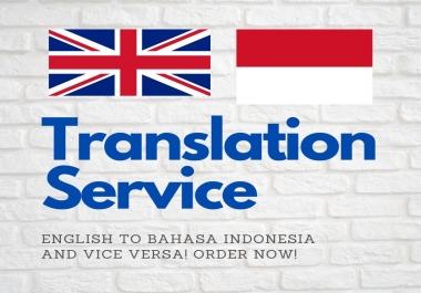 Article Translation Service from English to Indonesian Vice Versa 1000 Words