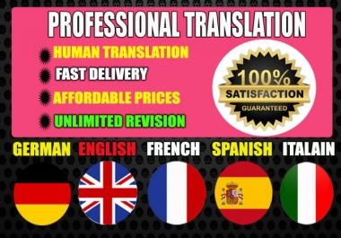 Translate Any Article Into English- Spanish-French-Italian-Arabic