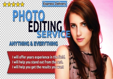 I will professionally edit your images in Photoshop within 12 hrs