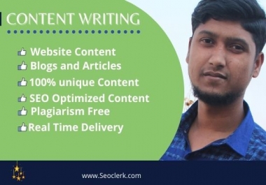 DO 1200 words SEO friendly content writing. Blog writing and article writing