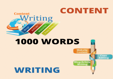 I will write 1000 words article