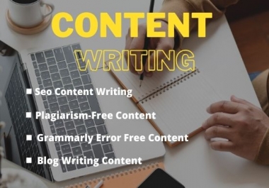 I will write 1500 well researched SEO website contents,  articles writing,  blog posts