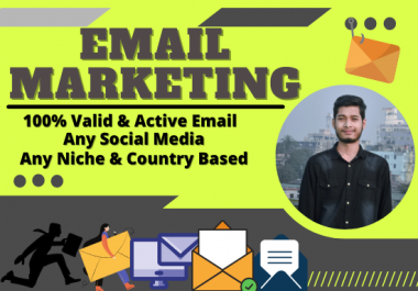 I will provide you 5,000 niche targeted mail list for email marketing
