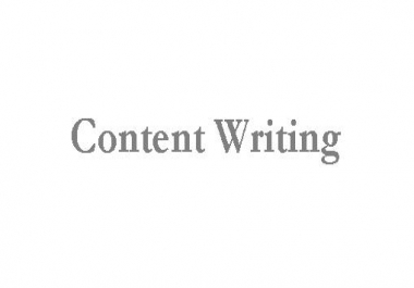 Content Writing Services - High Quality. Content Writing