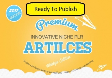 1133 Premium Ready To Publish PLR Articles About Arts & Entertainment