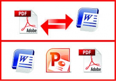 Convert Word to PDF or any other format