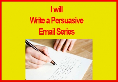 Write a Persuasive Autoresponder Email Series