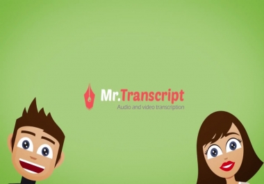 Get a quality transcripts for any English audio or video up to 10 minutes
