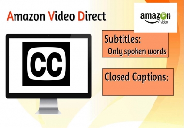 Get Closed Captions For Your Videos On Amazon Video Direct
