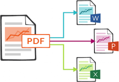 PDF conversion to any other file