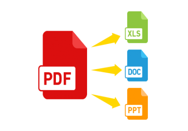 pdf to excel convert your document.