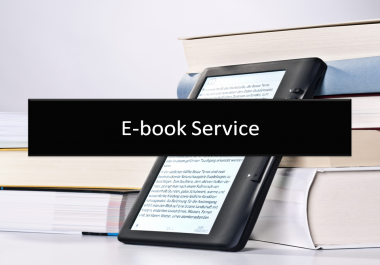 Create an e-book for you